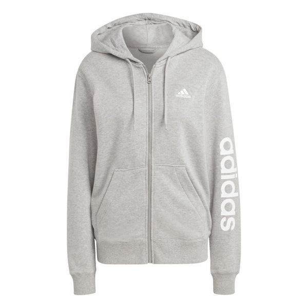 ADIDAS adidas Essentials Linear Full Zip French Terry Hoodie