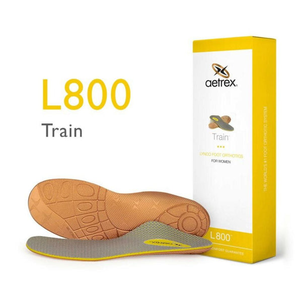 AETREX aetrex L800W Women's Train Orthotics - Insole for Exercise (Support For Medium & High Arches)