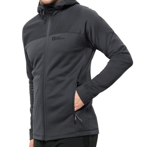 JACK WOLFSKIN jack wolfskin Hirschberg Hooded Full-Zip Men's Jacket