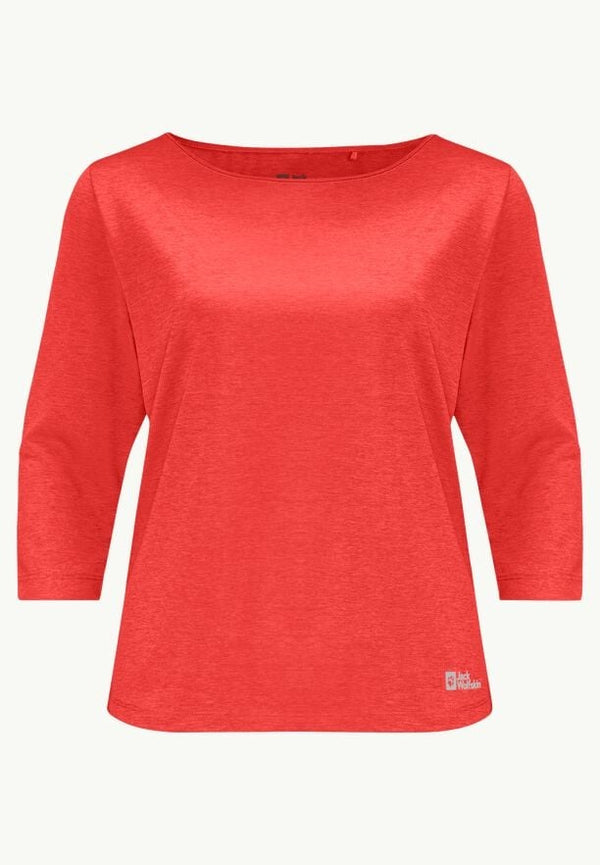 JACK WOLFSKIN jack wolfskin Pack & Go 3/4 Women's Tee