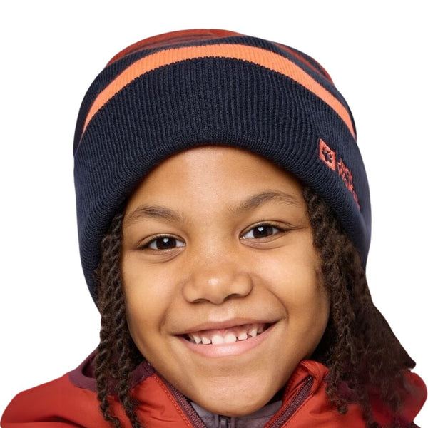 JACK WOLFSKIN jack wolfskin Stripy Knit Kids Beanie