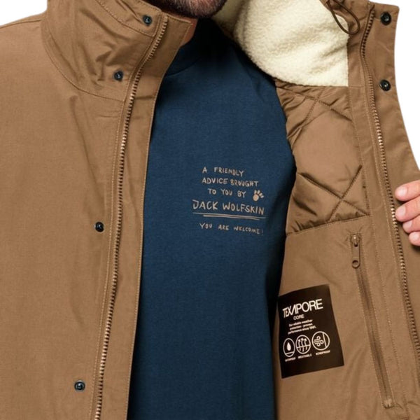 JACK WOLFSKIN jack wolfskin Talfrost Men's Waterproof Winter Coat