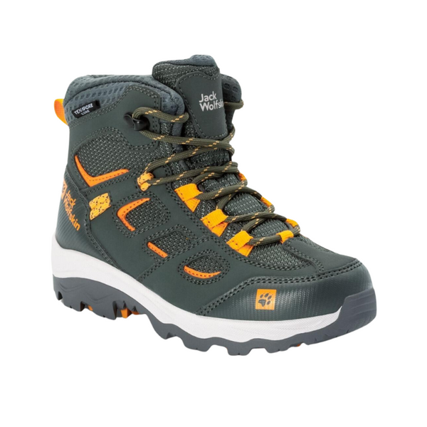 JACK WOLFSKIN jack wolfskin Vojo Texapore Mid Kids Waterproof Hiking Boots