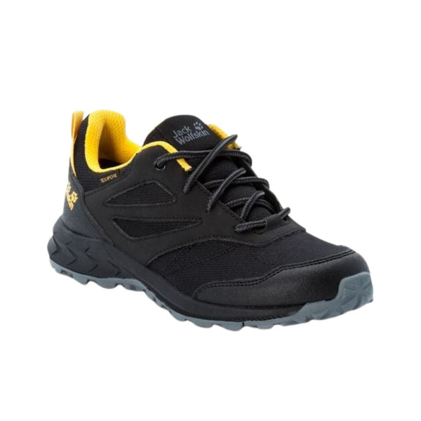 JACK WOLFSKIN jack wolfskin Woodland Texapore Low Kids Waterproof Hiking Shoes