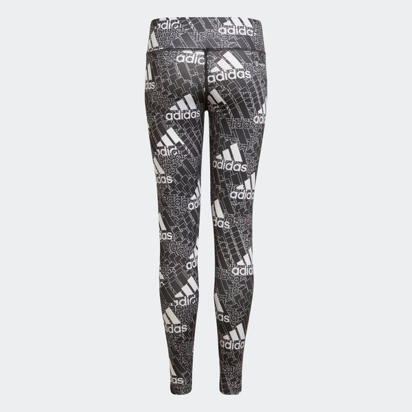 ADIDAS adidas AEROREADY Designed to Move Brand Love Kids Long Leggings