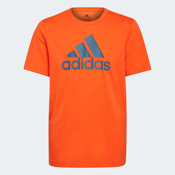 ADIDAS adidas AEROREADY Designed to Move Big Logo Kids Tee