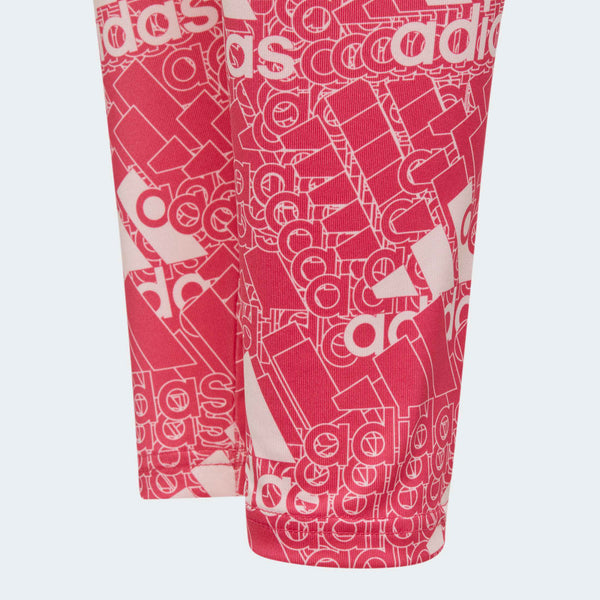 ADIDAS adidas AEROREADY Designed to Move Brand Love Kids Long Tights