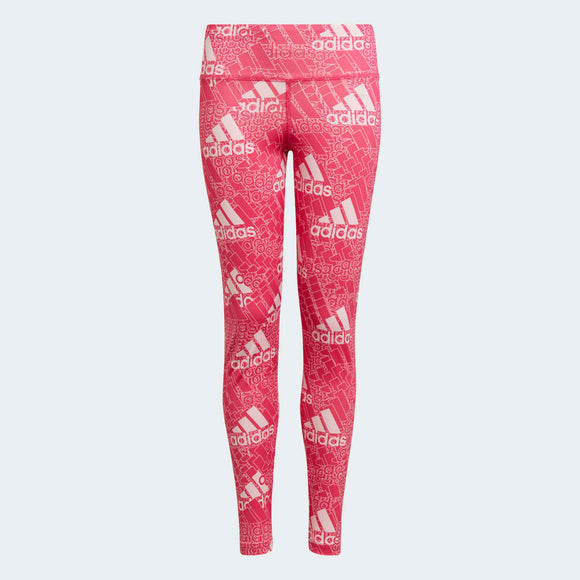 ADIDAS adidas AEROREADY Designed to Move Brand Love Kids Long Tights