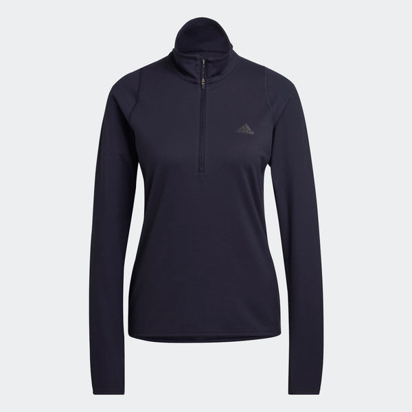 ADIDAS adidas Run Fast Half-Zip Long Sleeve Women's Sweatshirt