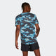 ADIDAS adidas Run Icons 3-Bar Allover Print Men's Tee
