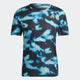 ADIDAS adidas Run Icons 3-Bar Allover Print Men's Tee