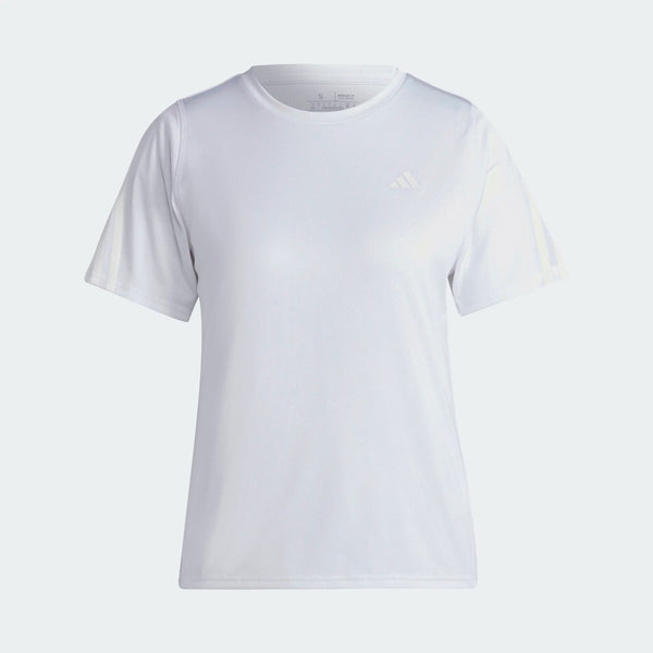 ADIDAS adidas Run Icons 3-Stripes Low-Carbon Women's Running Tee