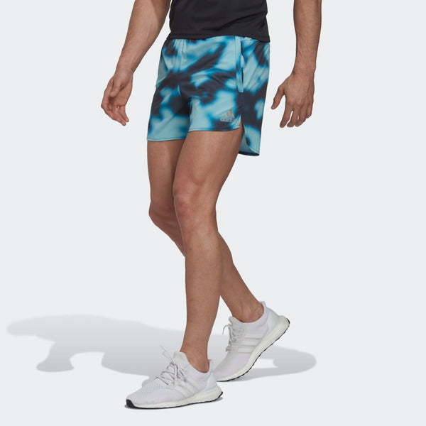 ADIDAS adidas Run icons Logo Graphic All Over Print Men's Shorts