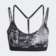 ADIDAS adidas Yoga Essentials Studio Light-Support Allover Print Women's Bra