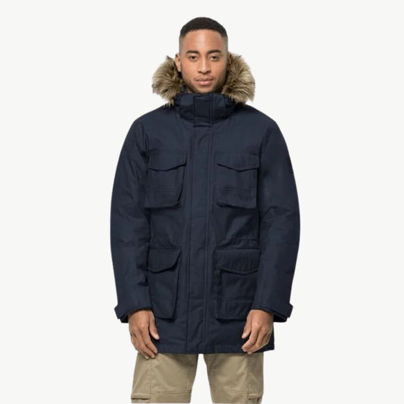 JACK WOLFSKIN jack wolfskin Winterfrost Down Parka Men's Waterproof Jacket