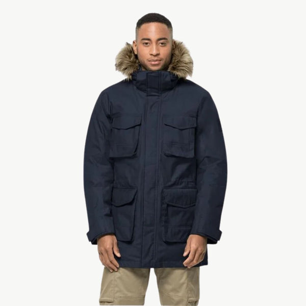 JACK WOLFSKIN jack wolfskin Winterfrost Down Parka Men's Waterproof Jacket