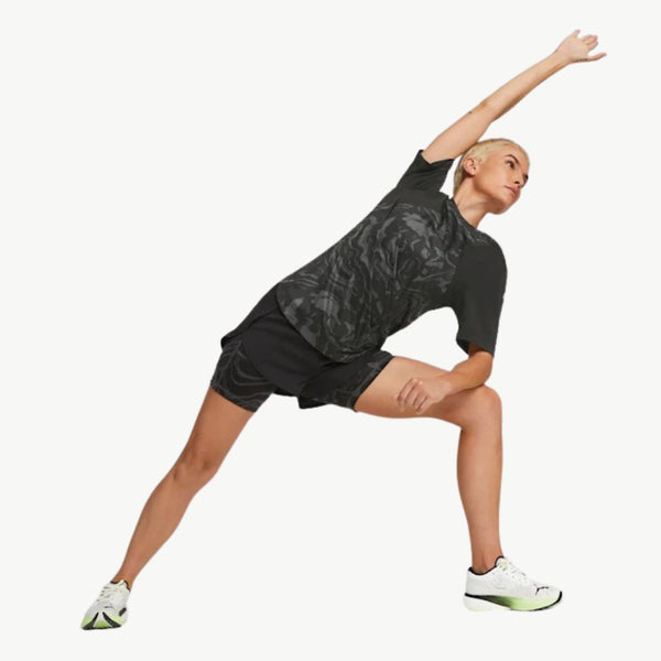 PUMA puma Run Graphic Printed Women's tee