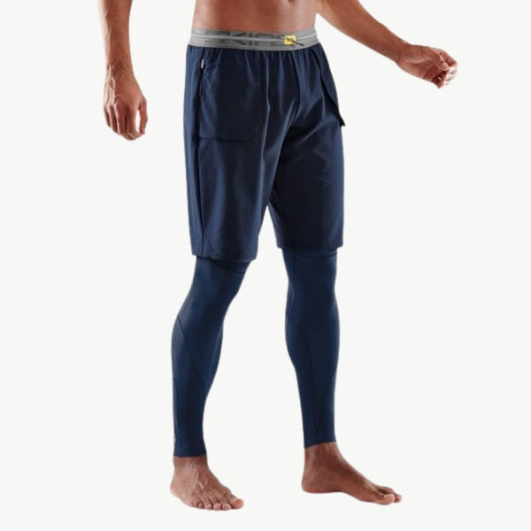 SKINS skins compression Series-5 Men's Travel and Recovery Long Tights