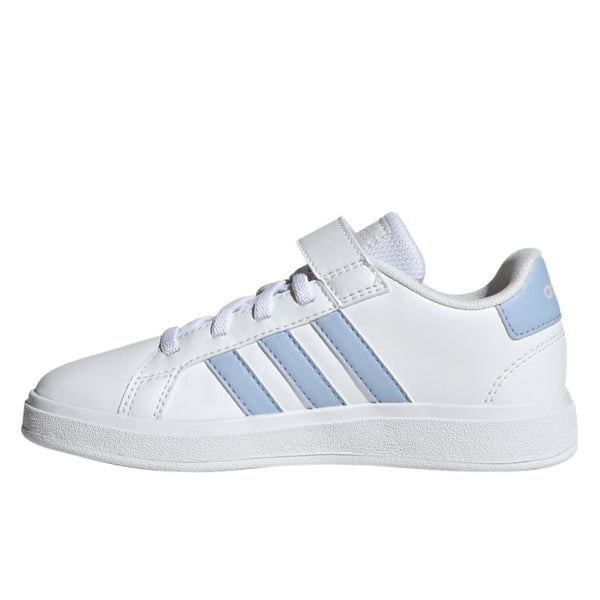 ADIDAS adidas Grand Court 2.0 Elastic Lace and Top Strap Kid's Sneakers