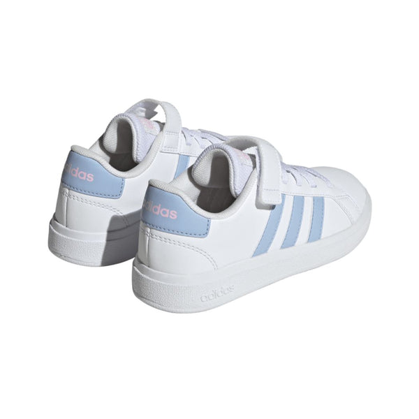 ADIDAS adidas Grand Court 2.0 Elastic Lace and Top Strap Kid's Sneakers