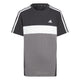 ADIDAS adidas Tiberio 3 Stripes Colorblock Cotton Kid's Tee