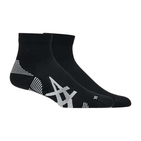 ASICS asics 2 Pack Cushioned Run Unisex Quarter Socks