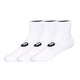 ASICS asics Quarter 3 Pairs Unisex Socks