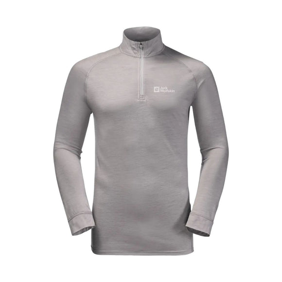 JACK WOLFSKIN jack wolfskin Alpspitze Half Zip Men's Long Sleeve Shirt