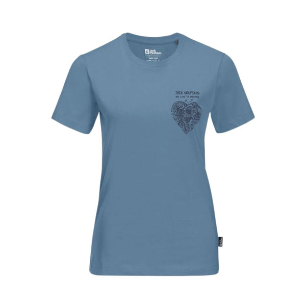 JACK WOLFSKIN jack wolfskin Discover Heart Women's Tee