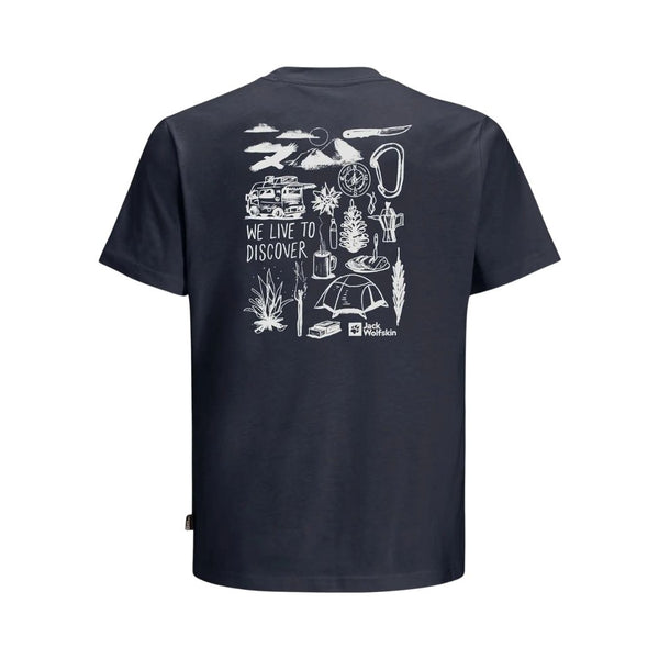 JACK WOLFSKIN jack wolfskin Discover Men's Tee