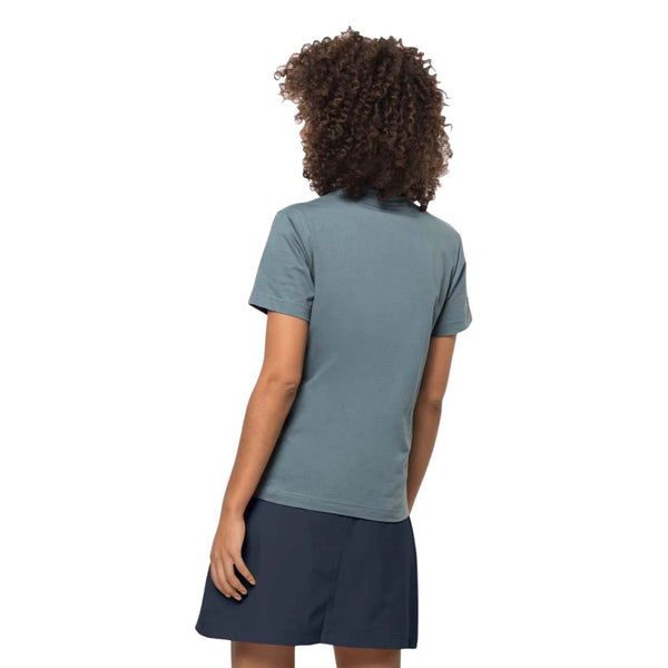 JACK WOLFSKIN jack wolfskin Flower Logo Women's Tee