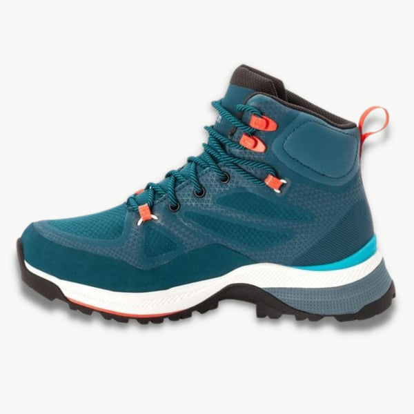 JACK WOLFSKIN jack wolfskin Force Striker Texapore Mid Women's Waterproof Hiking Shoes