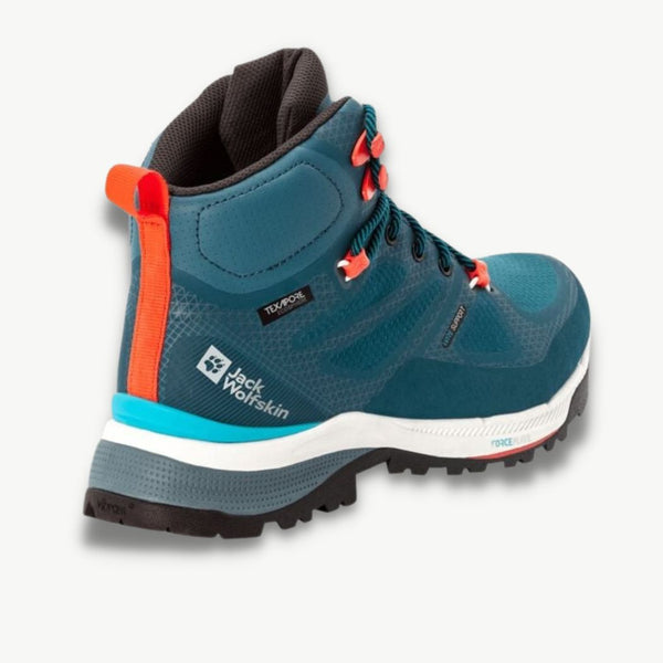 JACK WOLFSKIN jack wolfskin Force Striker Texapore Mid Women's Waterproof Hiking Shoes