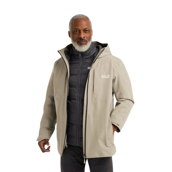 JACK WOLFSKIN jack wolfskin Icecape 3IN1 Down RDS Men's Jacket