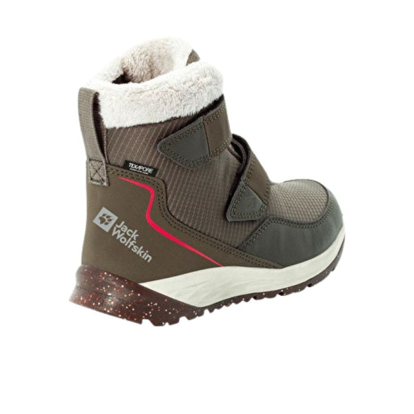 JACK WOLFSKIN jack wolfskin Polar Wolf Texapore Mid VC Kids Waterproof Winter Boots