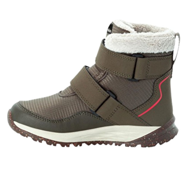 JACK WOLFSKIN jack wolfskin Polar Wolf Texapore Mid VC Kids Waterproof Winter Boots