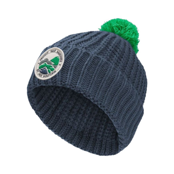 JACK WOLFSKIN jack wolfskin Pompom Badge Kids Beanie