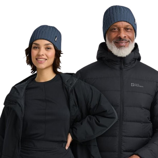 JACK WOLFSKIN jack wolfskin Rib Knit Unisex Beanie