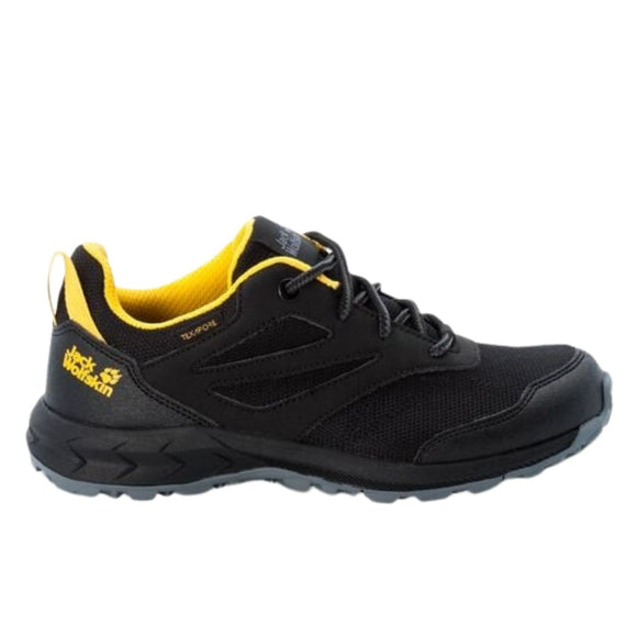 JACK WOLFSKIN jack wolfskin Woodland Texapore Low Kids Waterproof Hiking Shoes