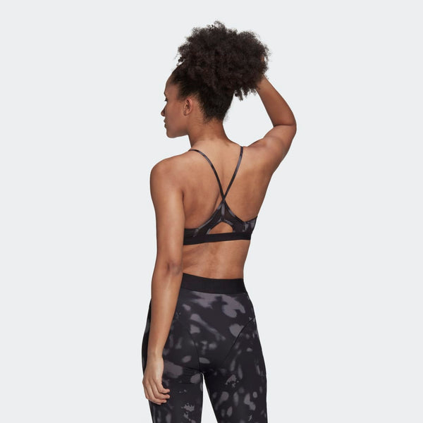 ADIDAS adidas Aeroreact Light-Support Hyperglam Women's Printed Bra