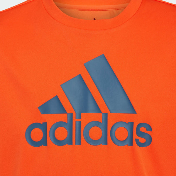 ADIDAS adidas AEROREADY Designed to Move Big Logo Kids Tee