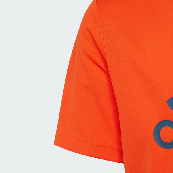 ADIDAS adidas AEROREADY Designed to Move Big Logo Kids Tee