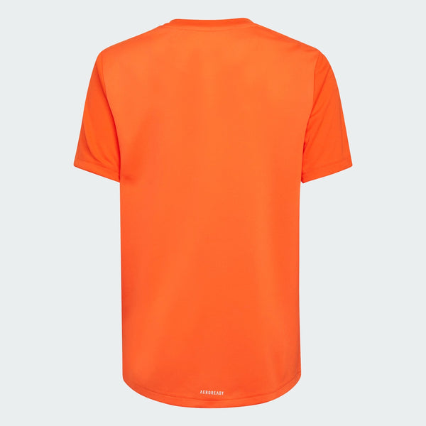 ADIDAS adidas AEROREADY Designed to Move Big Logo Kids Tee