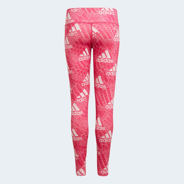 ADIDAS adidas AEROREADY Designed to Move Brand Love Kids Long Tights