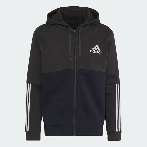 ADIDAS adidas Essentials Colorblock Fleece Full-Zip Men's Hoodie