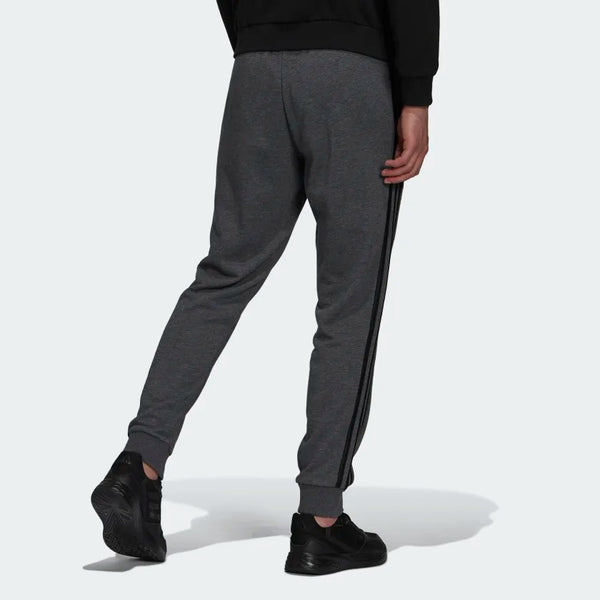 ADIDAS adidas Essentials French Terry Tapered Cuff 3-Stripes Men's Pants