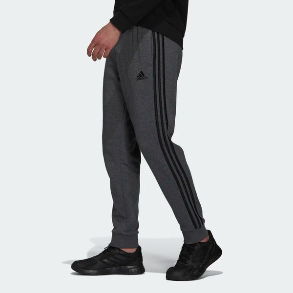 ADIDAS adidas Essentials French Terry Tapered Cuff 3-Stripes Men's Pants