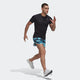 ADIDAS adidas Run icons Logo Graphic All Over Print Men's Shorts