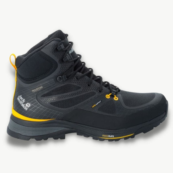JACK WOLFSKIN jack wolfskin Force Trekker Texapore Mid Men's Waterproof Trekking Shoes