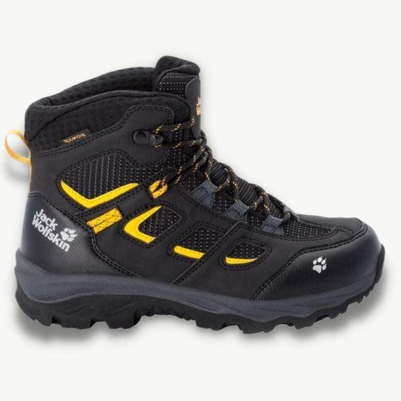 JACK WOLFSKIN jack wolfskin Vojo Texapore Mid Kids Waterproof Hiking Shoes